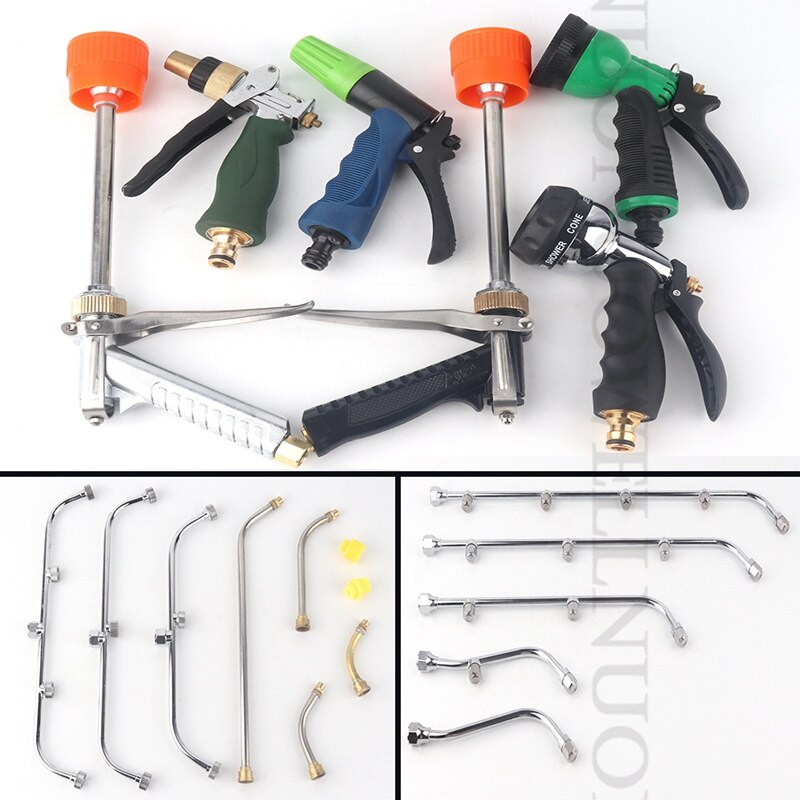 Дюза за пръскане от неръждаема стомана под високо налягане Градинска пулверизираща пръскачка Селскостопанска пръскачка за напояване на градината Водна мъгла