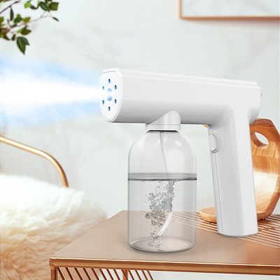 300ml Χειρός Ατμοποιητής Πιστόλι Ψεκασμού Nano Mist Sprayer Antitizer Machine Cordless Electric ULV Fogger for Office Garden Spray