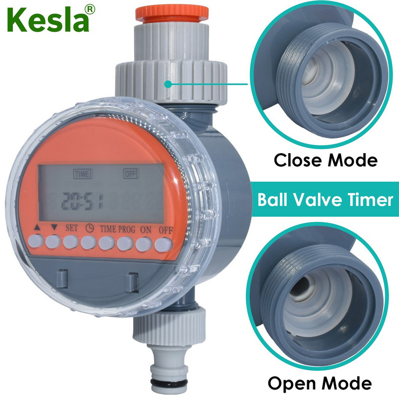 KESLA 5-50M Micro sistem de irigare prin picurare Kit automat de udare furtun de grădină Timer irigator reglabil cu picurare seră de flori