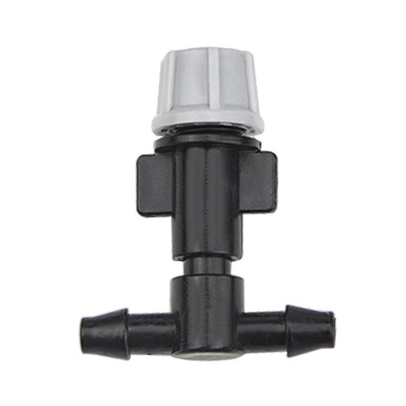 100 vnt (50 porų) sodo laistymo rinkinys Reguliuojamas purškimo lašeltuvas Purškimo jungtis Tee jungtis vandens drėkinimo lašelinė Irri