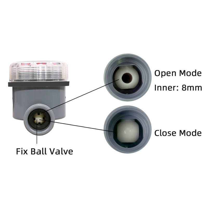 Automatinis LCD ekrano laistymo laikmatis Elektroninis namų sodo rutulinis vožtuvas vandens laikmatis, skirtas sodo drėkinimo valdikliui Nr. 21026