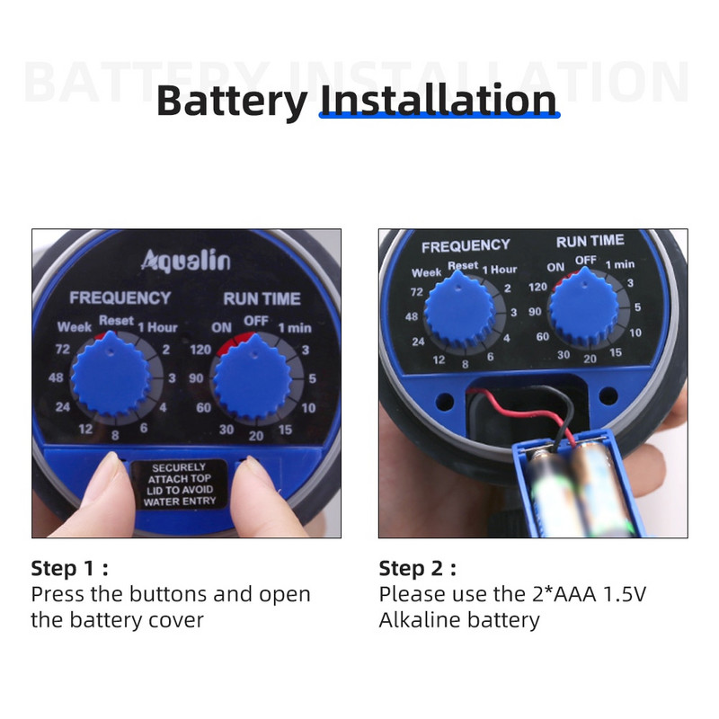 Sodo vandens laikmačio rutulinis vožtuvas Automatinis elektroninis laistymo laikmatis Namų sodo drėkinimo laikmačio valdiklio sistema #21025