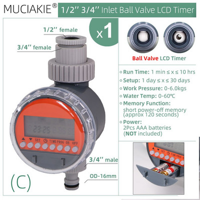 Sodo laistymo laikmatis Augalų drėkinimo mechaninis valdiklis automatinis programuojamas vožtuvas namų vidaus lauko lašelinės sistemos įrankis