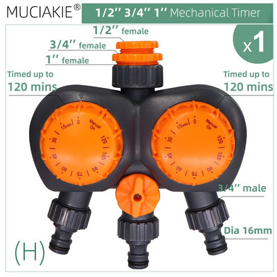 Sodo laistymo laikmatis Augalų drėkinimo mechaninis valdiklis automatinis programuojamas vožtuvas namų vidaus lauko lašelinės sistemos įrankis