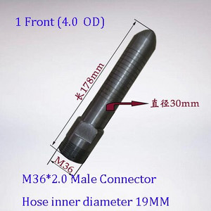Aukšto slėgio plovimo išleidimo vamzdžių valymo antgalių rinkiniai Kanalizacijos purkštukas vandens purškimo antgalis Rotacinis kanalizacijos valymo antgalis kanalizacijos antgalis