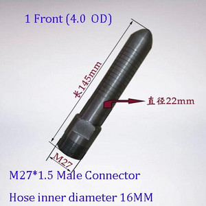 Aukšto slėgio plovimo išleidimo vamzdžių valymo antgalių rinkiniai Kanalizacijos purkštukas vandens purškimo antgalis Rotacinis kanalizacijos valymo antgalis kanalizacijos antgalis