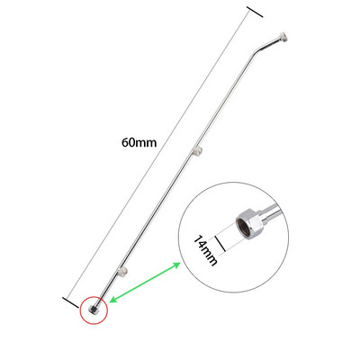 2 ~ 3 capete Agricultura de înaltă presiune Duză pentru pulverizator de grădini și livadă Dispenser de pulverizare de atomizare superfină