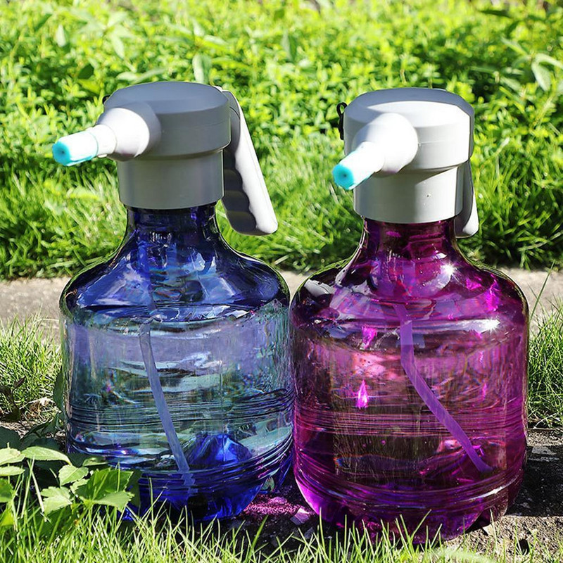 Elektromos kerti permetező öntözőkannák 3 literes Plant Mister spray palack vízálló automata növényporlasztó beltéri kültéri használatra P E6O9
