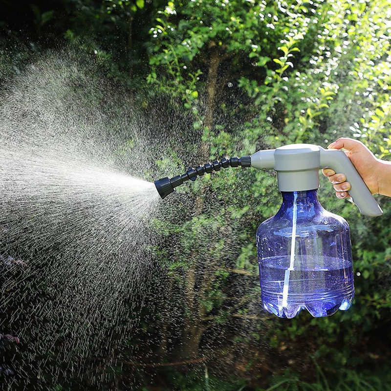 Elektromos kerti permetező öntözőkannák 3 literes Plant Mister spray palack vízálló automata növényporlasztó beltéri kültéri használatra P E6O9