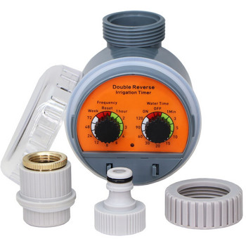 MUCIAKIE Сферичен кран Градински таймер за вода Автоматичен електронен контролер Домашна външна водоустойчива система за капково поливане Оранжерия