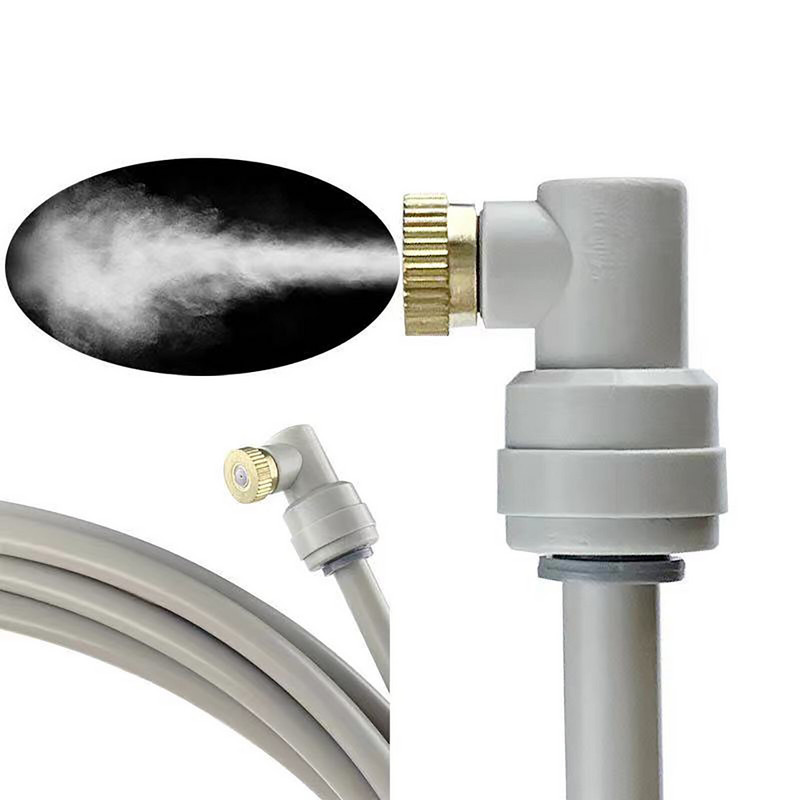Pulverizator cu pulverizare de răcire Sistem de pulverizare cu ceață Nebulizator de grădină Sistem de aburire în aer liber Ceață de apă pentru irigarea casei 6/9/12M