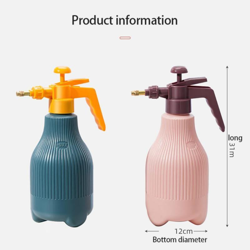 1,5 literes kerti permetezőpalack állítható fúvóka kézi nyomású permetező kompressziós szivattyú öntözőkannák növény virág öntöző eszköz