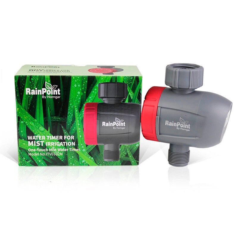 Párásító hűtés Kerti öntözés időzítő Automata elektronikus vízidőzítő Otthoni kert Rövid időre öntözés időzítő vezérlőrendszer