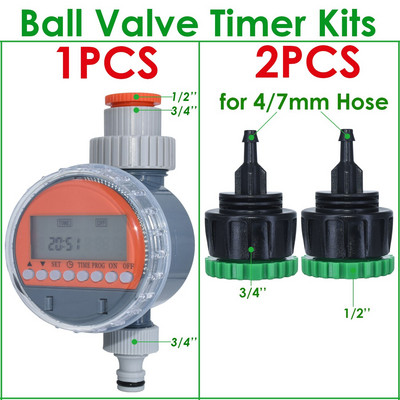 KESLA golyósszelepes öntözés időzítő automata LCD öntöző elektronikus víztartály vezérlő öntöző házi kerti üvegházhoz