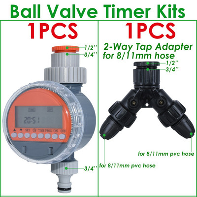 KESLA golyósszelepes öntözés időzítő automata LCD öntöző elektronikus víztartály vezérlő öntöző házi kerti üvegházhoz