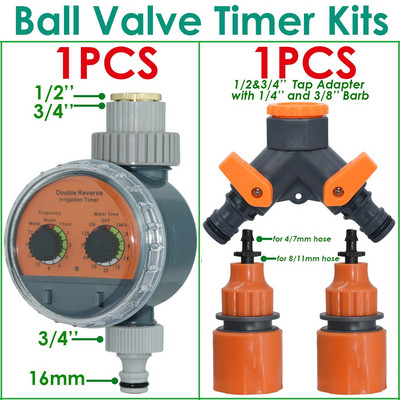 KESLA golyósszelepes öntözés időzítő automata LCD öntöző elektronikus víztartály vezérlő öntöző házi kerti üvegházhoz