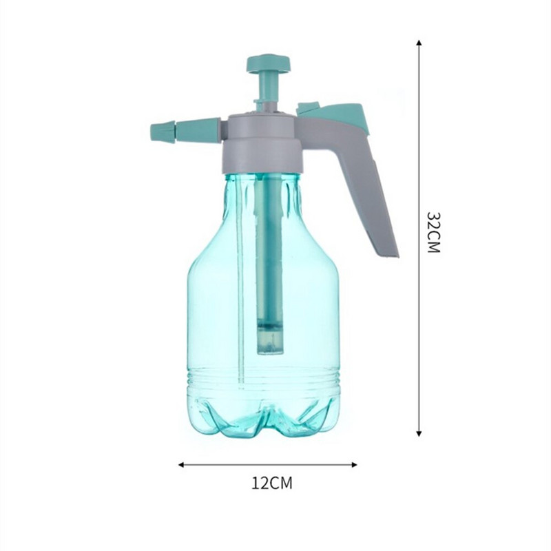 2 literes öntözőpalack Munuális nyomású szivattyú Megkíméli az erőfeszítést Spray Kertészet Háztartási locsolókanna Állítható kerti permetező