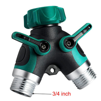 Noul control electronic de udare automată cu două prize Afișaj digital Temporizator de apă Controler de irigare a grădinii pentru grădină