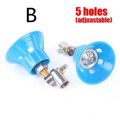 Poljoprivreda Visokotlačna mlaznica za finu maglu Vjetrootporan poklopac Prskalica za pesticide 7 rupa Izlaz Navodnjavanje vrta Mlaznica za raspršivanje