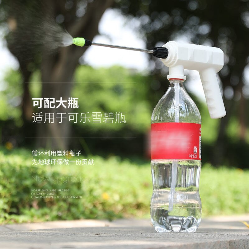 1db Automata öntöző Fogger elektromos növényi spray palack USB fertőtlenítő permetező kézi öntözőgép növények kerti szerszám