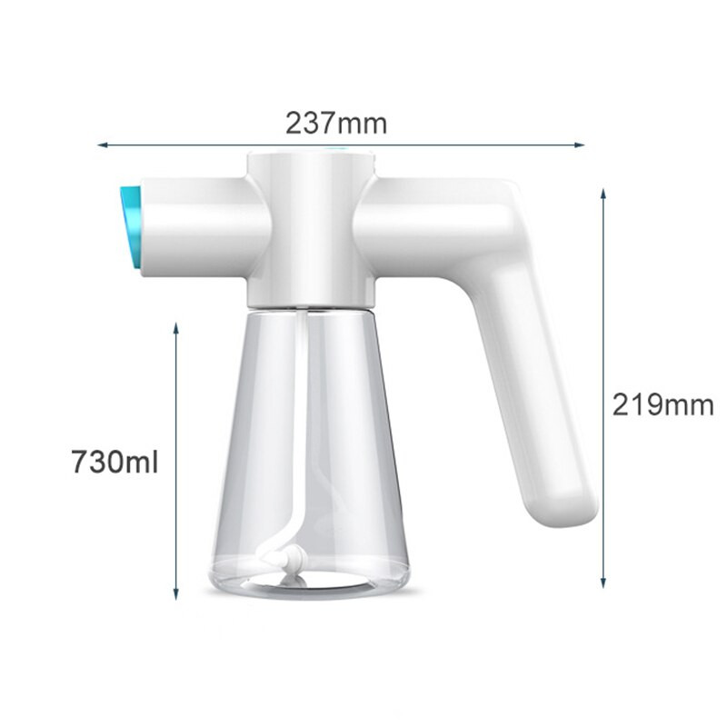 F9 pro kézi nagy kapacitású ózon spray fertőtlenítő pisztoly házi készítésű fertőtlenítő generátor szuper oxigén víz titán permetező