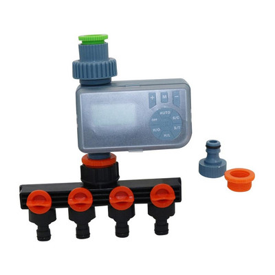 Pametni elektronički automatski LCD zaslon, mjerač vremena za vodu, digitalni regulator navodnjavanja, vodootporni poklopac, pumpa za zalijevanje kućnog vrta 1 set