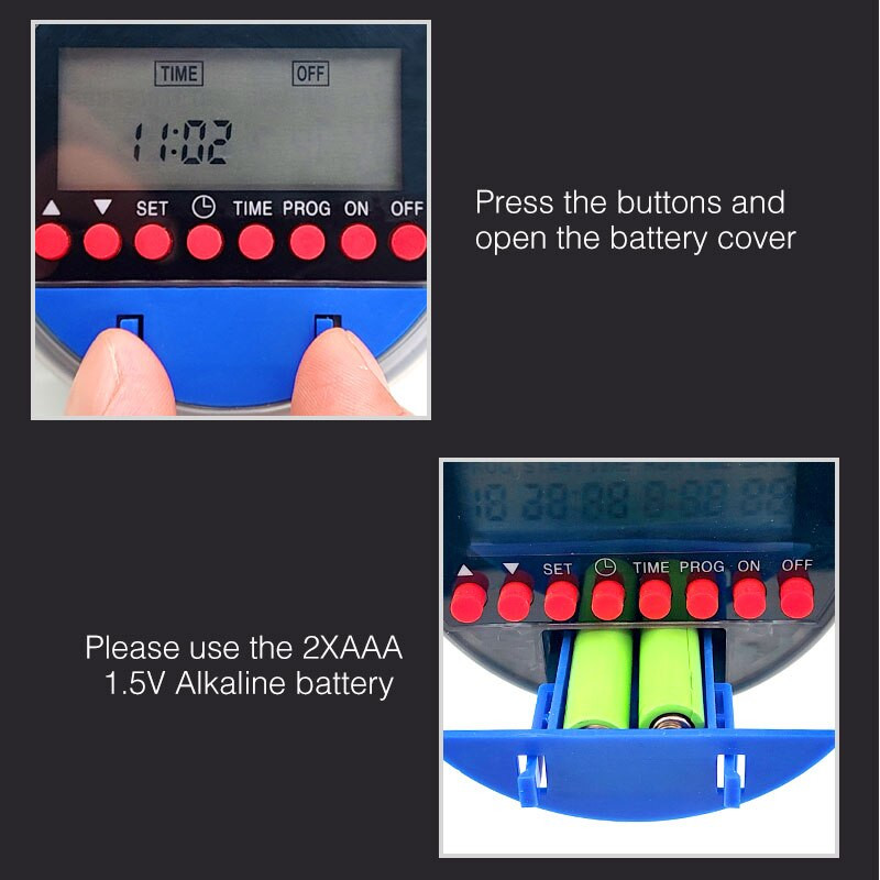 Naujas LED rutulinis vožtuvas vandens laikmatis, automatinis namų sodo karštas išpardavimas