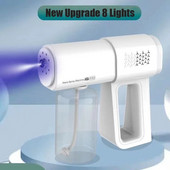 500/380ML K5Pro Atomizor Pistol de pulverizare Nano Mist Pulverizator Aparat de dezinfectare Aparat electric fara fir ULV pentru pulverizator de gradina de birou