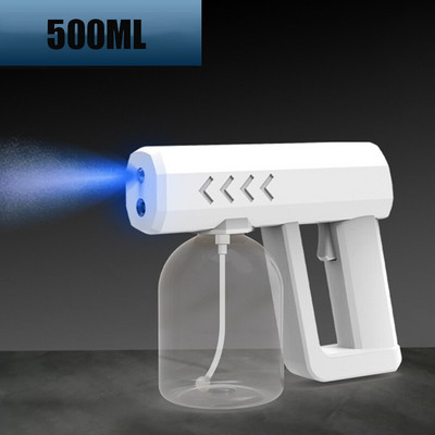 500/380ML K5Pro Atomizor Pistol de pulverizare Nano Mist Pulverizator Aparat de dezinfectare Aparat electric fara fir ULV pentru pulverizator de gradina de birou