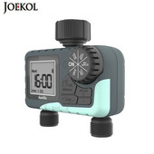 Programuojamas skaitmeninis vandens čiaupo laistymo laikmatis su baterijomis valdomas automatinis laistymo sistemos laistymo valdiklis su 2 išėjimais