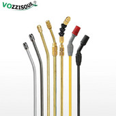 Állítható teleszkópos permetező fúvóka vízpermetező nagynyomású permetező fúvókák alumínium rozsdamentes acél műanyag réz spray