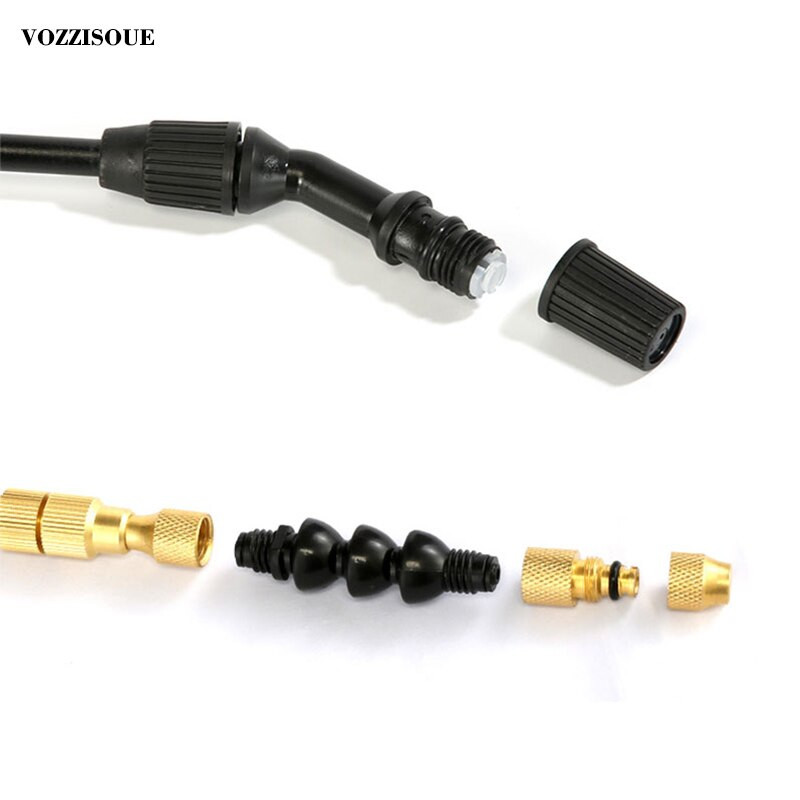 Állítható teleszkópos permetező fúvóka vízpermetező nagynyomású permetező fúvókák alumínium rozsdamentes acél műanyag réz spray