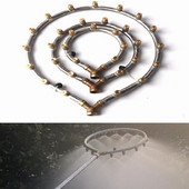M4 x 1,5 mezőgazdasági nagynyomású permetező fúvóka gyűrű, porlasztás, állítható sprinkler peszticid permetező fúvóka