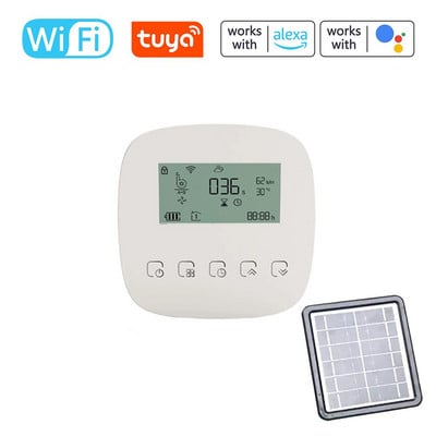 Tuya WiFi intelligens kettős szivattyús rendszer 550 ml/perc automata öntözőgép szerszámkészlet öntözőrendszer készlet 5+1+1 programozható
