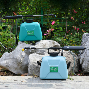 5L Plant Sprayer Electric Garden Pump Sprayer Plant Watering Automatic Sanitizer Home Lawn Sprayer Bottle Cleaning for Garden