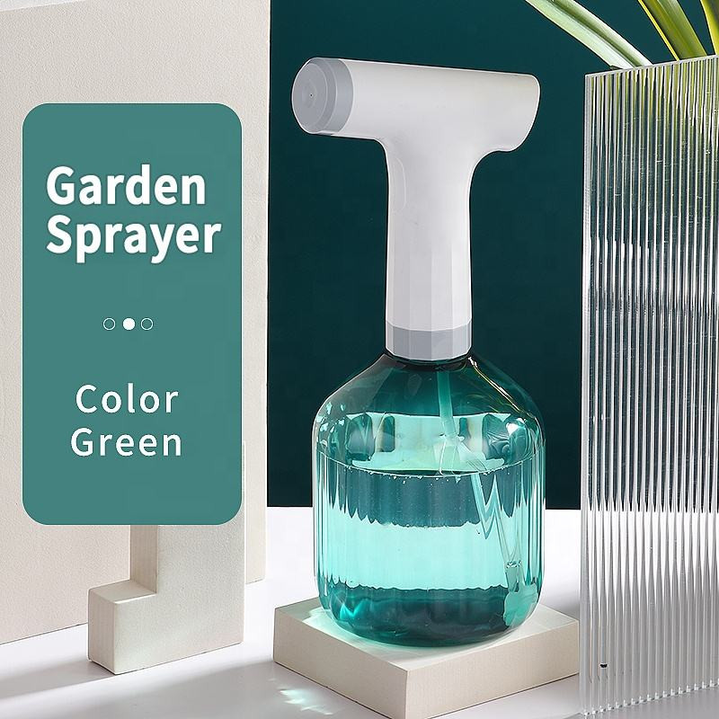 Adapator electric portabil de 900 ml Pulverizator electric de gradina, reincarcabil prin USB, pulverizator de apa cu abur Nano, cutie de udat automata