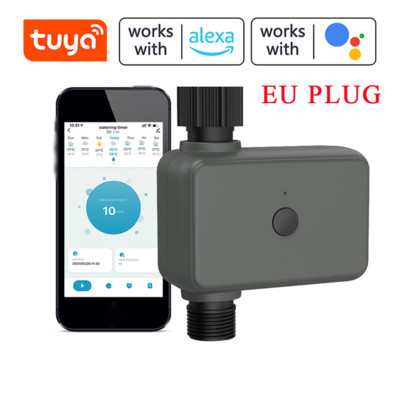 Tuya APP BT vízidőzítő esőkésleltetés programozható öntözési időzítő, automatikus és kézi öntözési hub szükséges az Alexa Google számára