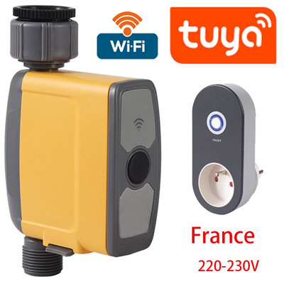 Wifi Tuya, automată, pentru casă inteligentă, programabilă prin picurare, udare, udare, temporizator, sistem de controler, valvă de programare pentru grădină