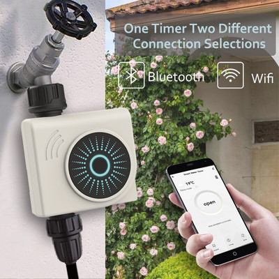 WiFi Water Timer Garden Irrigation Accessories Bluetooth Gateway Atuomatic Ηλεκτρονικό Πότισμα Σετ προγράμματος ελέγχου νερού εξωτερικού χώρου