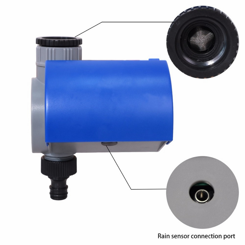 Temporizator de udare digital pentru grădină de casă Temporizator de apă solenoid Sistem de control de irigare cu afișaj LCD #21002A