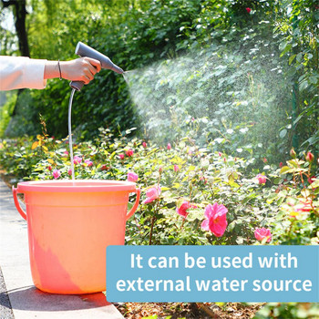Електрическа спрей бутилка 1 литър автоматична лейка за растения градинарство поливане вода за цветя универсална пръскачка за дезинфекция на главата