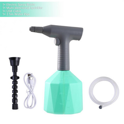 Elektromos szórófejes palack 1 literes automata növényi öntözőkanna Kertészet öntöző virágvíz univerzális fejfertőtlenítő permetező