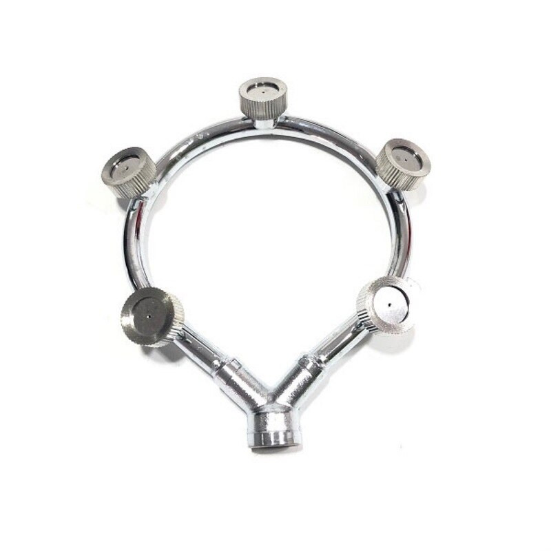 Duză de atomizare pentru pulverizator de înaltă presiune. Cap de pulverizare de atomizare rotundă Duză din oțel inoxidabil tip inel cu cinci găuri