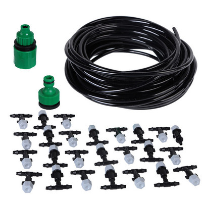 Mayitr Water Misting Cooling System Set Mist Sprinkler Nozzle Εργαλεία ποτίσματος κήπου εξωτερικού χώρου 10/20/25