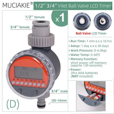 WIFI laistymo laikmatis sodo automatinė laistymo sistema vejos augalų purkštuvų palaikymas išmaniojo telefono nuotolinio valdymo pultas Tuya Smartlife valdymas