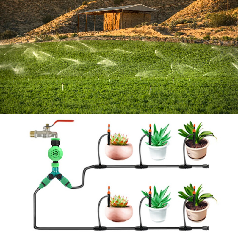 Vízálló elektronikus kerti csaptelep öntözésvezérlő automatikus öntözés időzítő öntözésvezérlő vízprogram rendszer