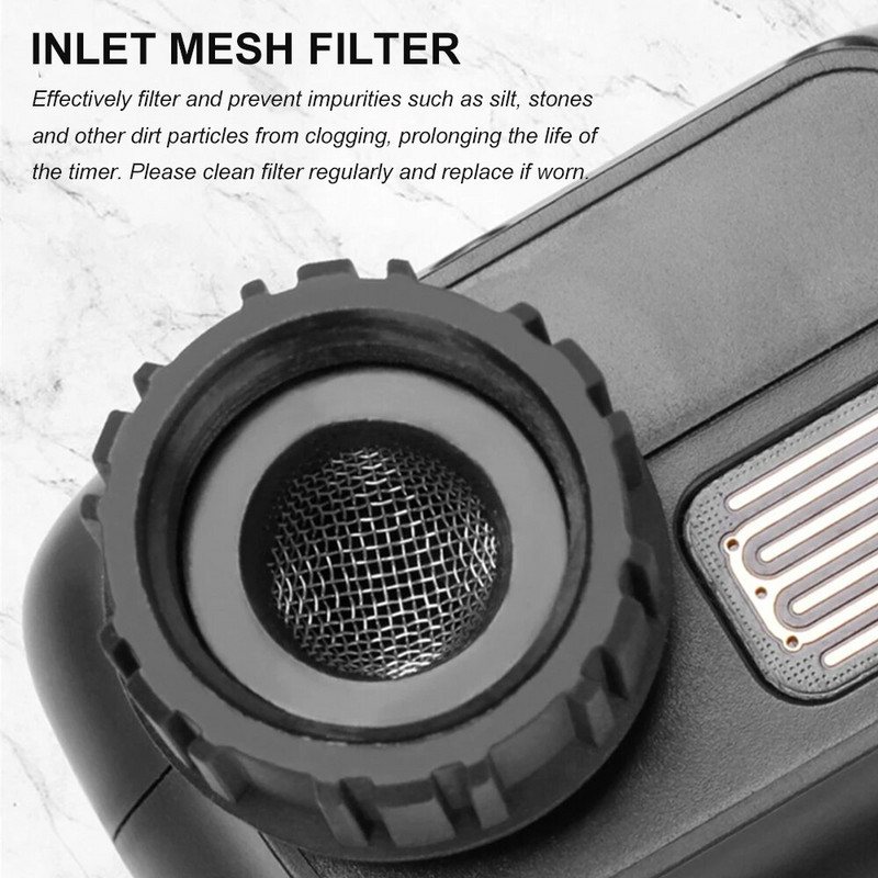 Elektroninis laistymo reguliatorius Automatinis drėkinimo laikmatis vandeniui atsparus purkštuvų valdiklis Sodo laistymo laistymo įrenginys