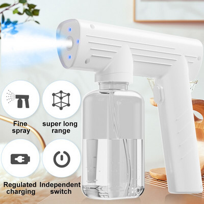 240/300ML Handheld Electric Agriculture Nano Atomizing Gun Επαναφορτιζόμενο ασύρματο ψεκαστήρα απολύμανσης Αξεσουάρ εργαλείων κήπου