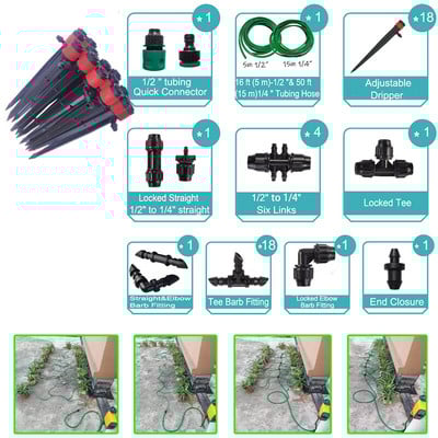 2 zónás WIFI Tuya Smart Home Garden Automata öntözés időzítő esőérzékelős öntözőlocsoló