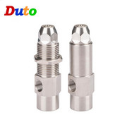 Duză cu două fluide Duză pentru arzător cu ulei Arzător cu combustibil Sifon pentru arzător cu gaz Duză de atomizare a aerului Duză pentru păcură din alamă sau oțel